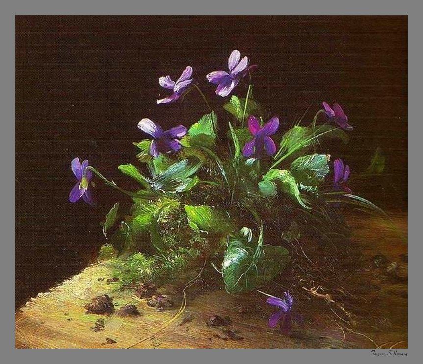 俄罗斯Serguei Toutounov油画花卉作品(一）