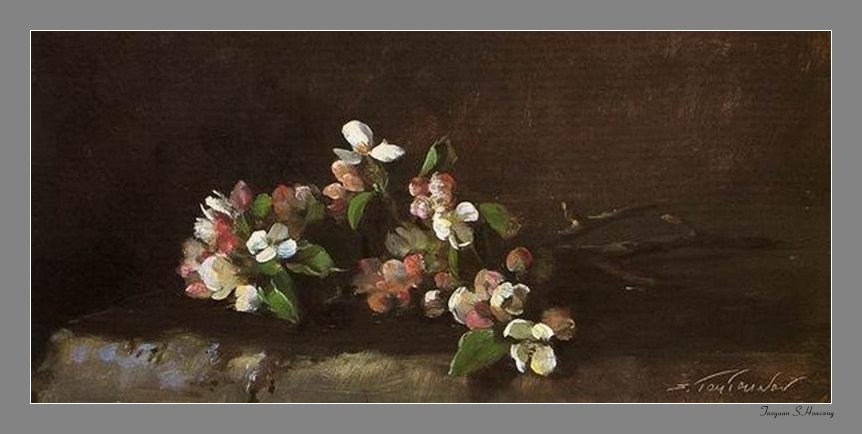 俄罗斯Serguei Toutounov油画花卉作品(一）