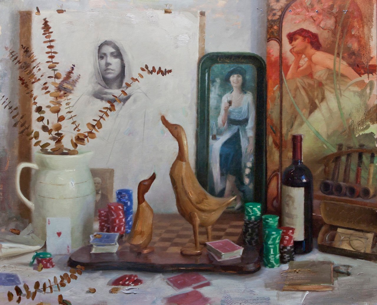 美国Joseph Todorovitch油画人物
