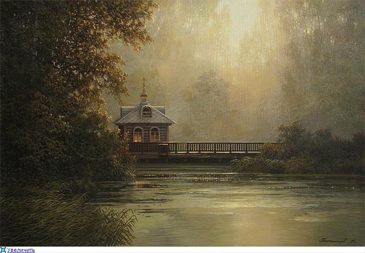 俄罗斯Kolpashnikov油画风景