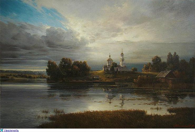 俄罗斯Kolpashnikov油画风景