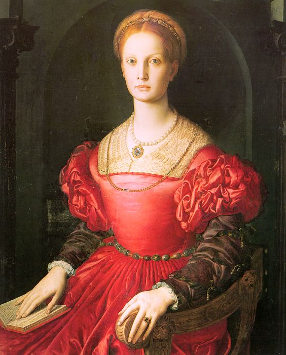 意大利画家阿尼奥洛·布伦齐诺（Agnolo Bronzino）油画人物