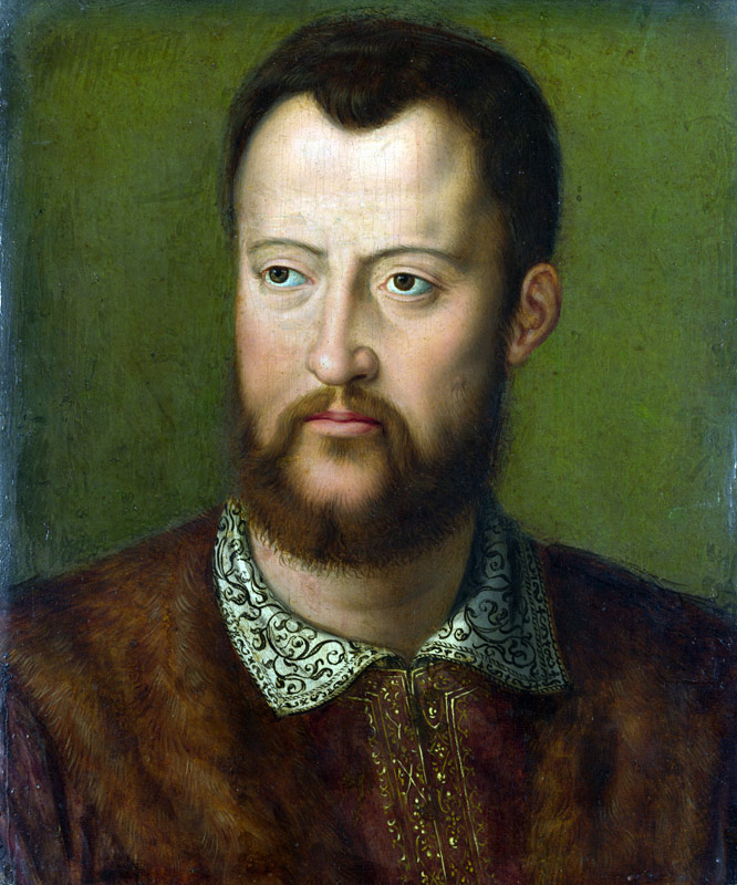 意大利画家阿尼奥洛·布伦齐诺（Agnolo Bronzino）油画人物