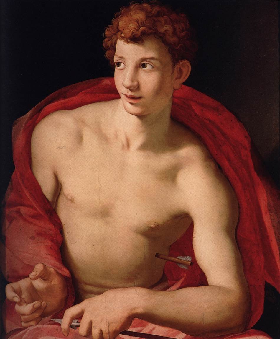 意大利画家阿尼奥洛·布伦齐诺（Agnolo Bronzino）油画人物