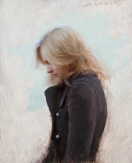 美国Jeremy Lipking油画人物作品