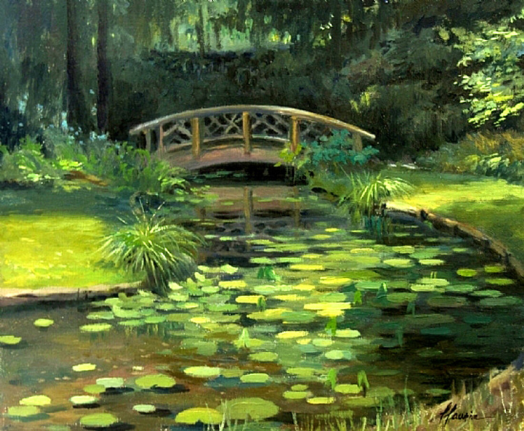 加拿大Lili Anne Laurin风景油画作品欣赏