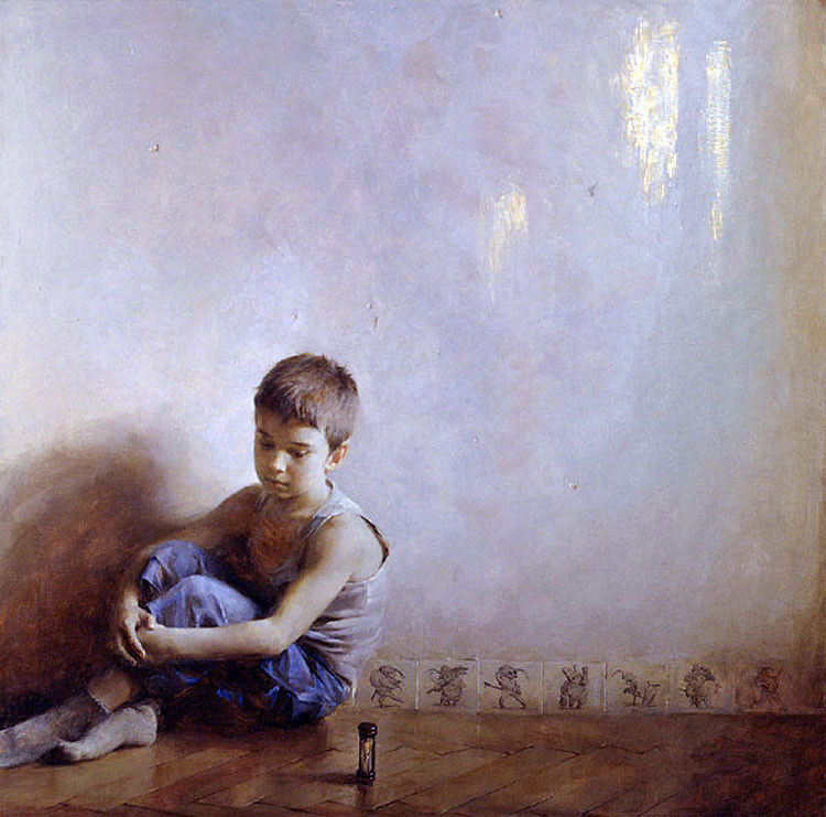 俄罗斯Evgeniy Monahov人物油画作品欣赏