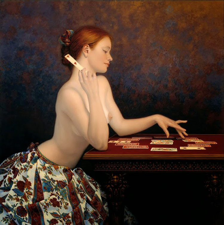 俄罗斯Evgeniy Monahov人物油画作品欣赏