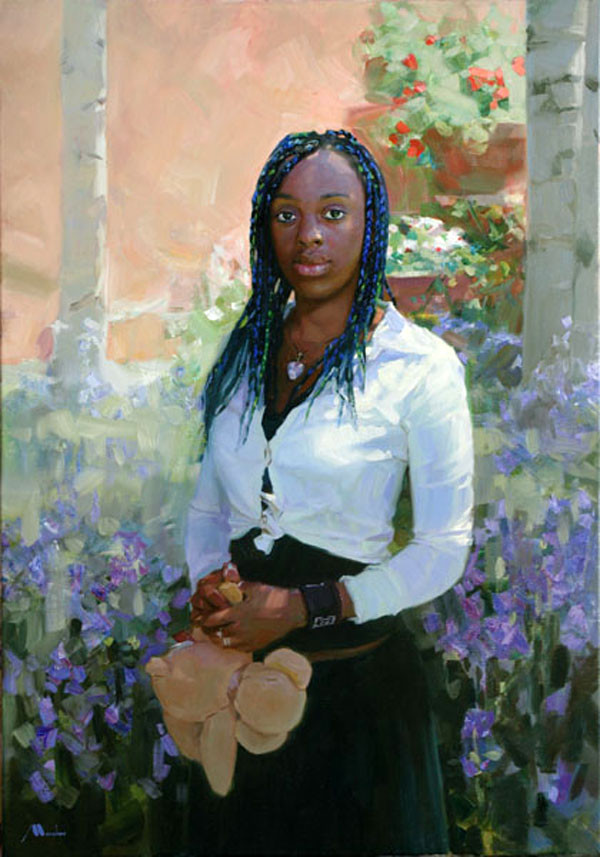 俄罗斯Evgeniy Monahov人物油画作品欣赏