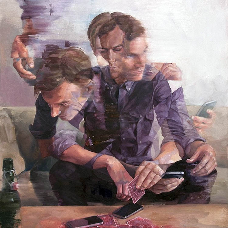 罗马尼亚Dan Voinea人物油画作品欣赏