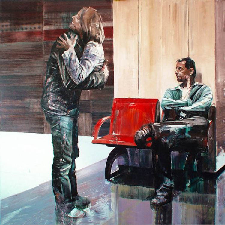 罗马尼亚Dan Voinea人物油画作品欣赏
