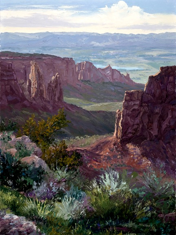 美国Swinney Carol风景油画作品欣赏