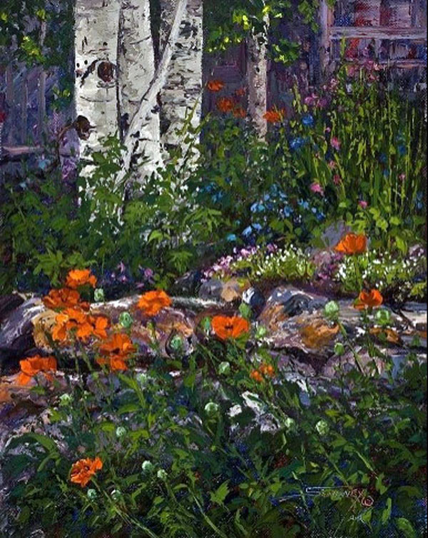 美国Swinney Carol风景油画作品欣赏