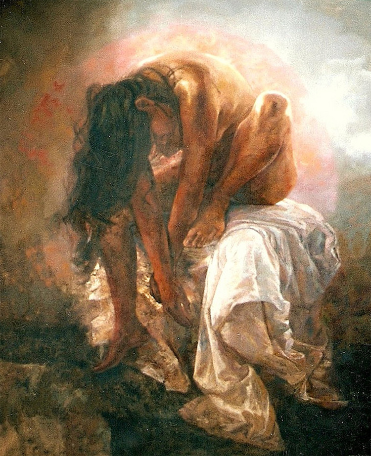 玻利维亚Remy Daza Rojas人物油画作品欣赏