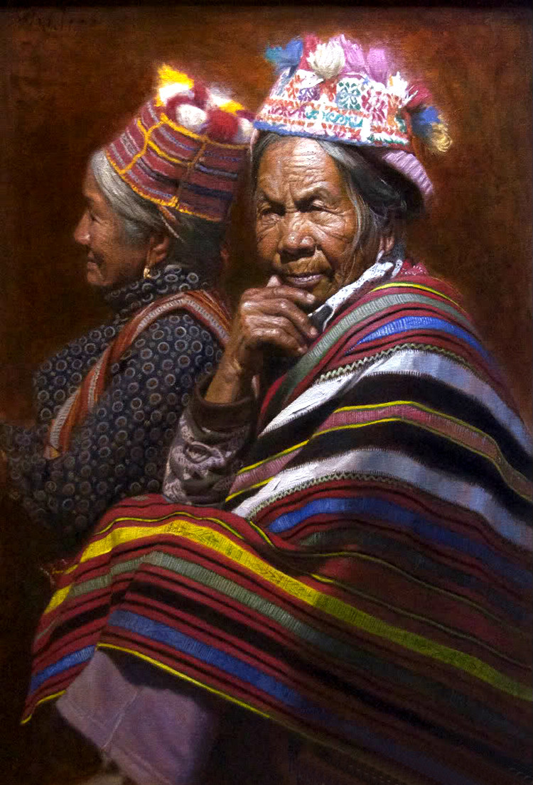 菲律宾Orley Ypon人物油画作品欣赏