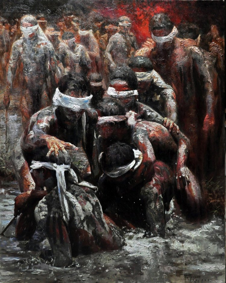 菲律宾Orley Ypon人物油画作品欣赏