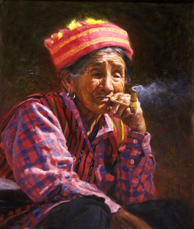 菲律宾Orley Ypon人物油画作品欣赏