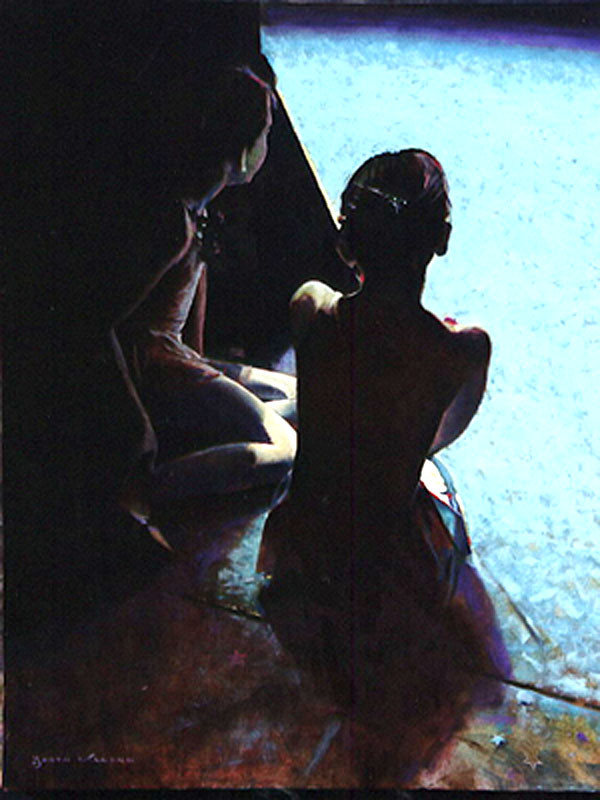 美国Booth Malone人物油画作品欣赏