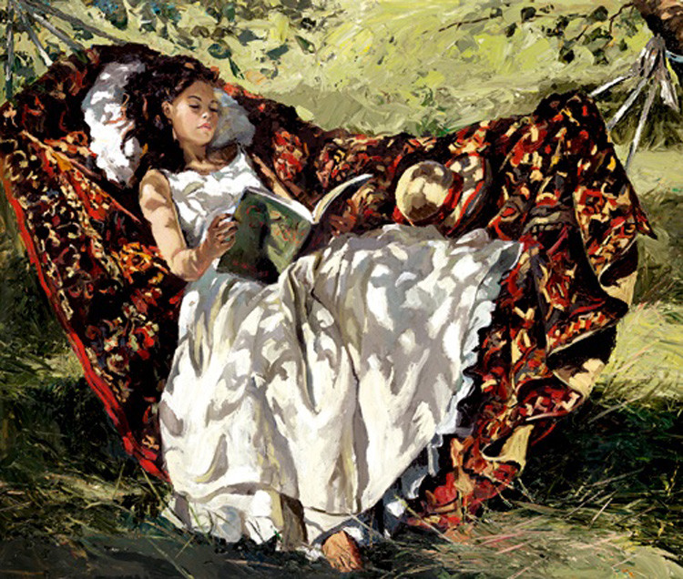 英国Sherree Valentine Daines人物油画作品欣赏