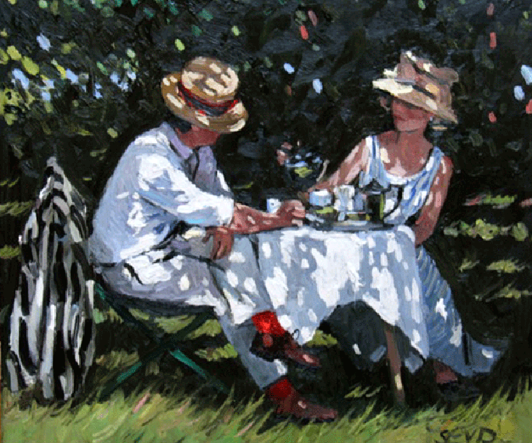 英国Sherree Valentine Daines人物油画作品欣赏
