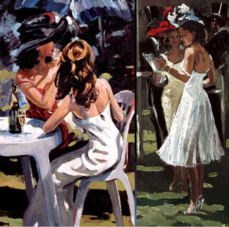 英国Sherree Valentine Daines人物油画作品欣赏