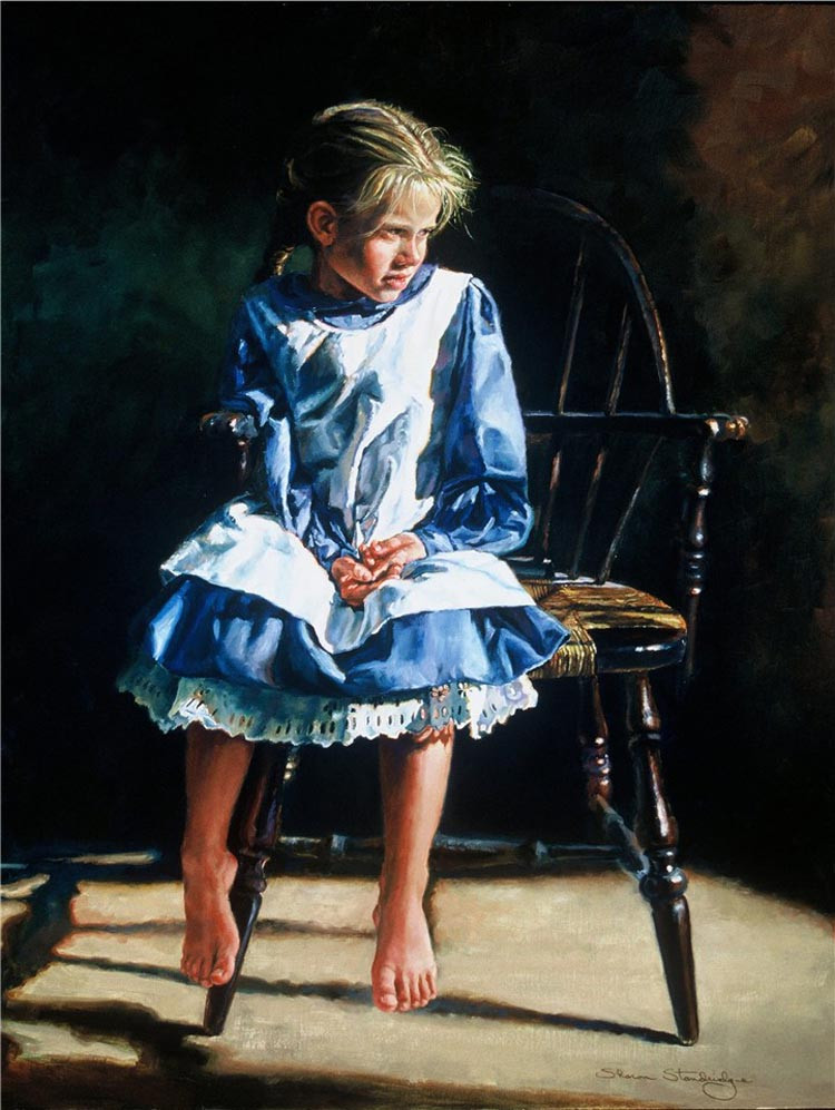 美国Sharon Standridge西牧风情油画作品欣赏