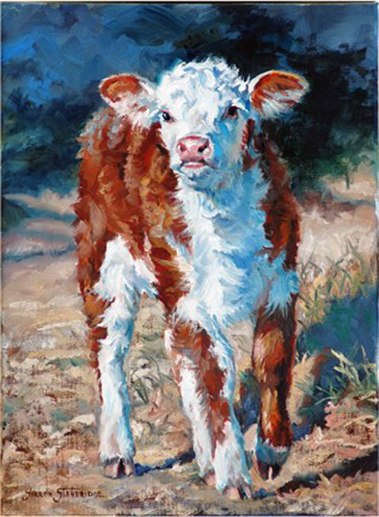 美国Sharon Standridge西牧风情油画作品欣赏
