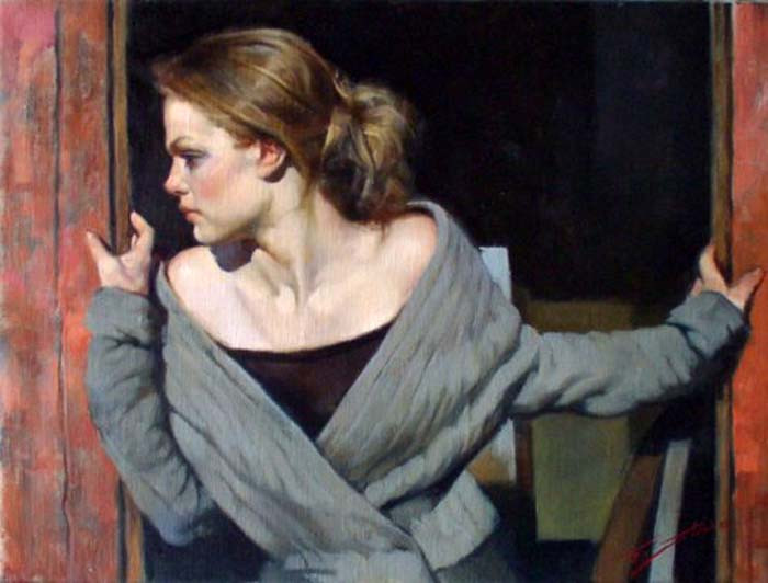 意大利Gianni Strino女性油画作品欣赏
