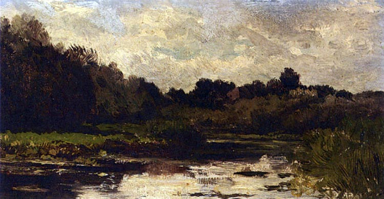 荷兰Willem Elisa Roelofs风景油画壁纸