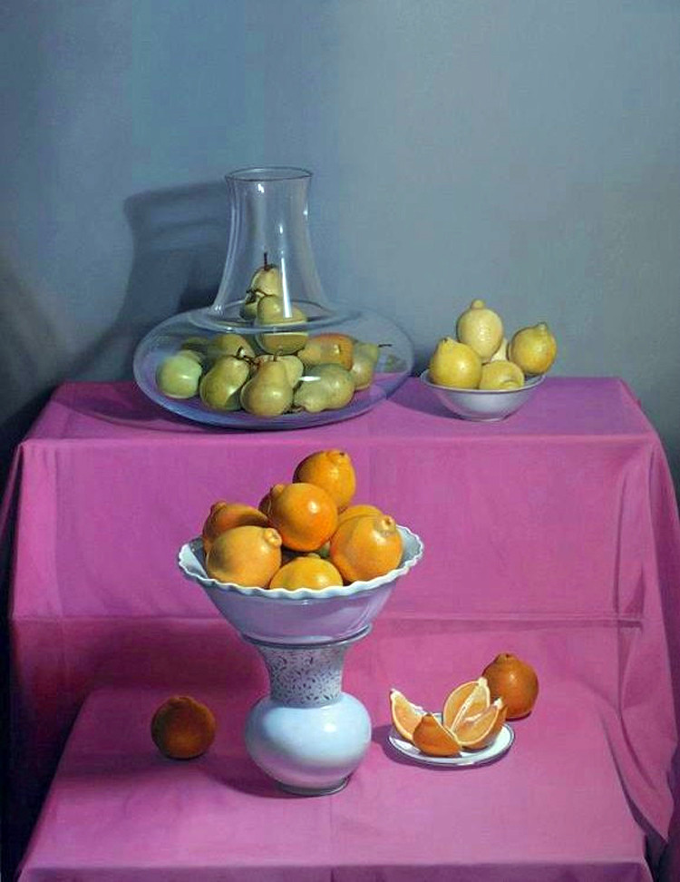 秘鲁Benito Cernaleon超写实油画作品欣赏