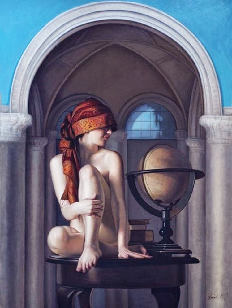 秘鲁Benito Cernaleon超写实油画作品欣赏