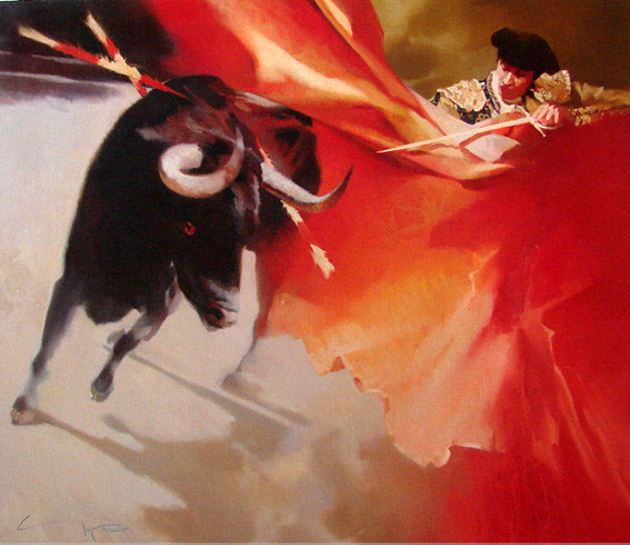 俄罗斯Alexey Chernigin人物油画作品欣赏