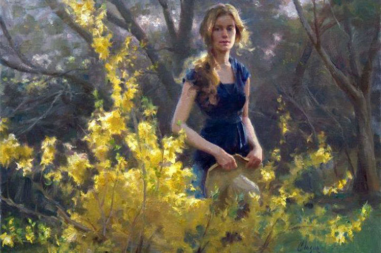 俄罗斯Alexey Chernigin人物油画作品欣赏