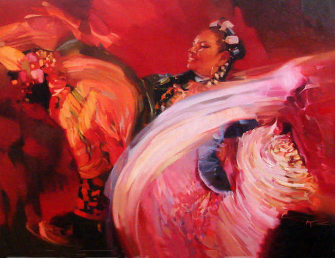 俄罗斯Alexey Chernigin人物油画作品欣赏