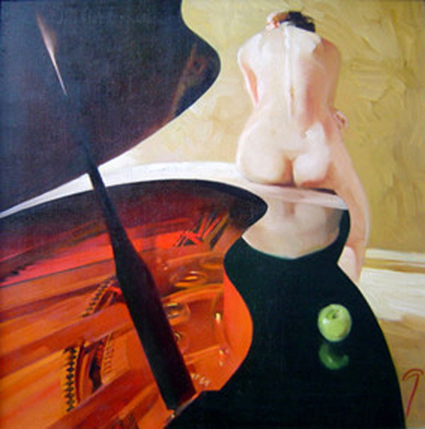 俄罗斯Alexey Chernigin人物油画作品欣赏