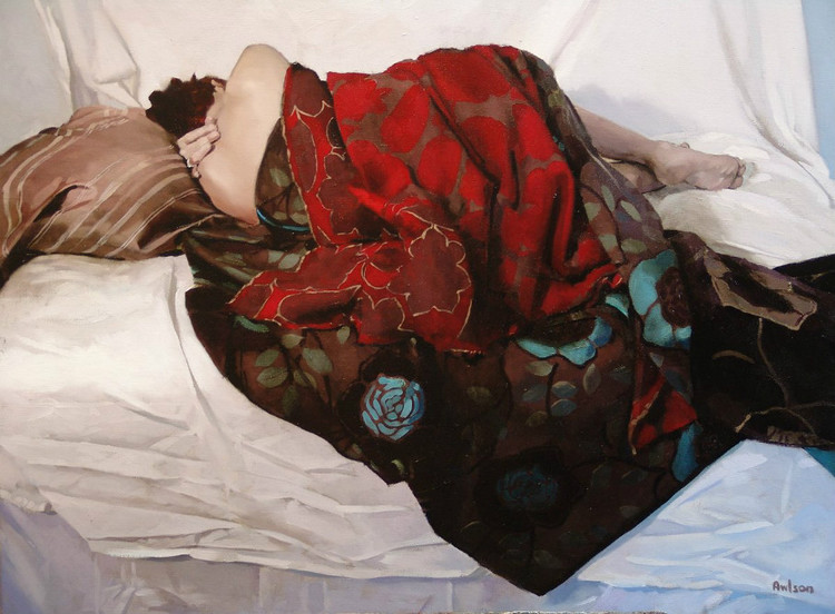 英国Walter Awlson人物油画作品欣赏