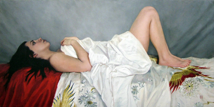 英国Walter Awlson人物油画作品欣赏