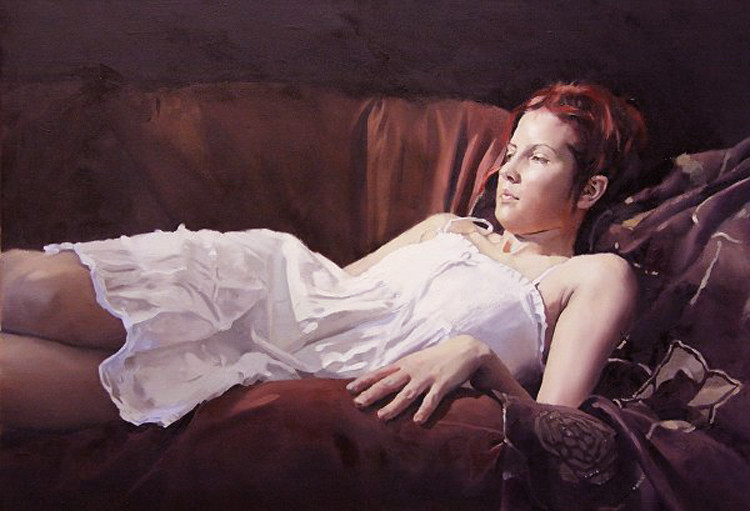 英国Walter Awlson人物油画作品欣赏