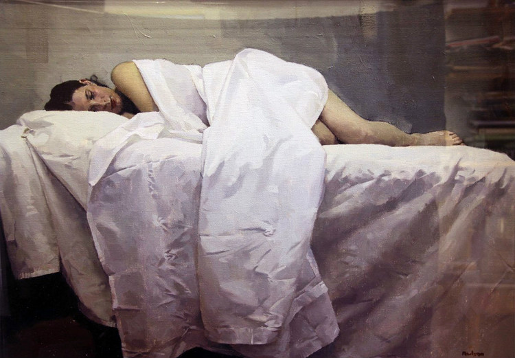 英国Walter Awlson人物油画作品欣赏