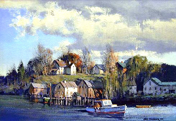 美国Tom Nicholas风景油画作品欣赏
