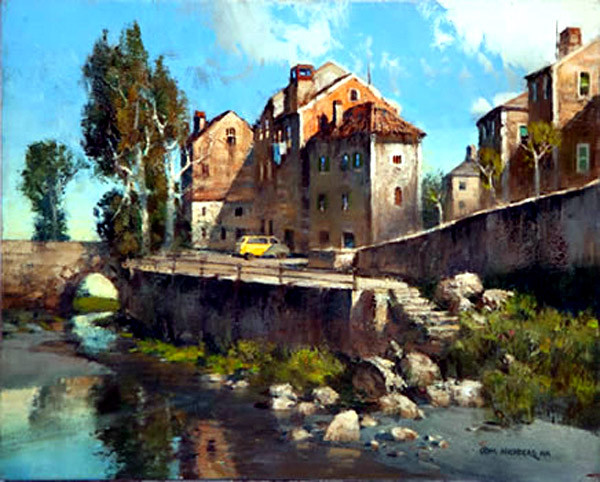 美国Tom Nicholas风景油画作品欣赏