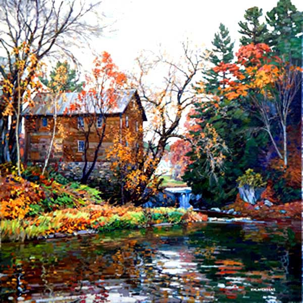 美国Tom Nicholas风景油画作品欣赏