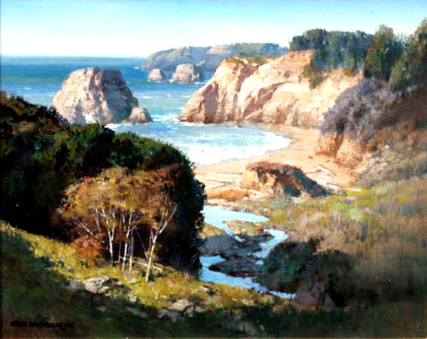 美国Tom Nicholas风景油画作品欣赏