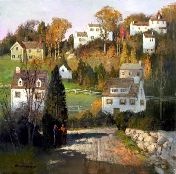 美国Tom Nicholas风景油画作品欣赏