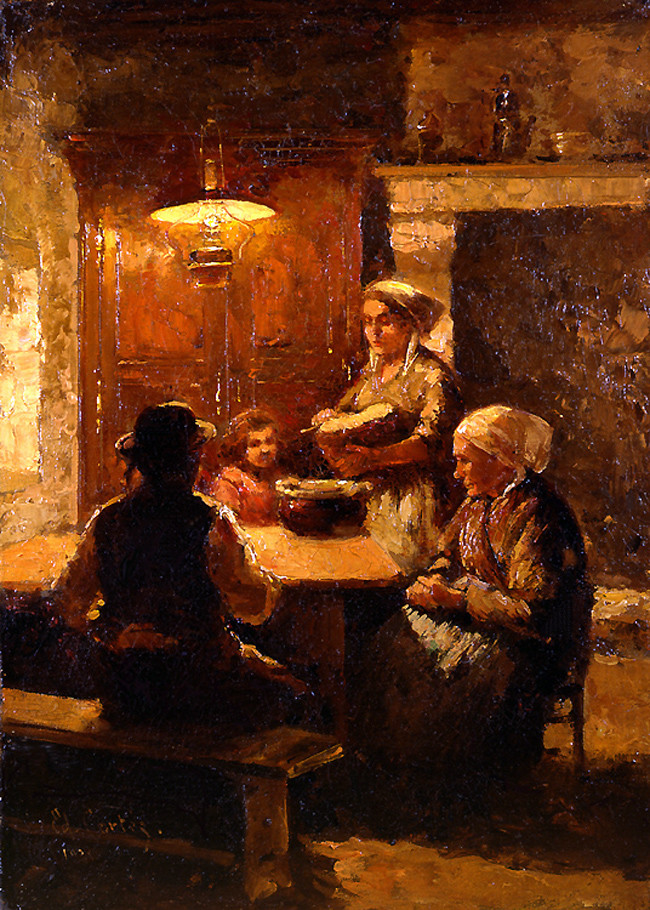 法国Edouard Leon Cortes油画作品欣赏