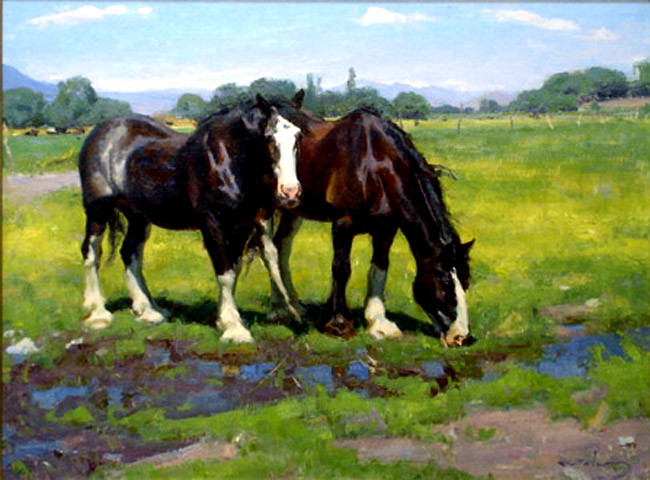 美国Bruce Cheever风景油画作品欣赏