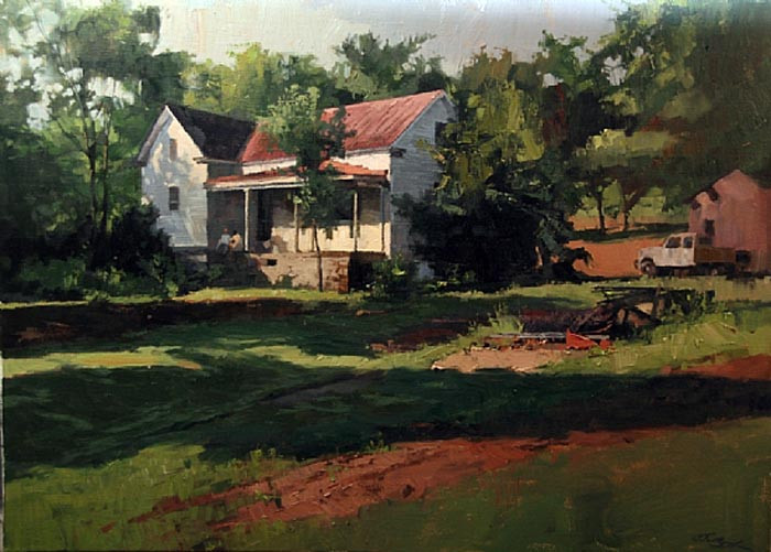 美国Charles Cox风景油画作品欣赏