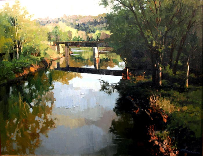 美国Charles Cox风景油画作品欣赏