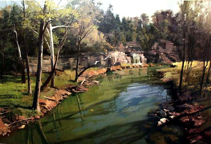 美国Charles Cox风景油画作品欣赏
