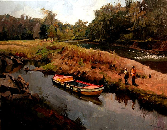 美国Charles Cox风景油画作品欣赏